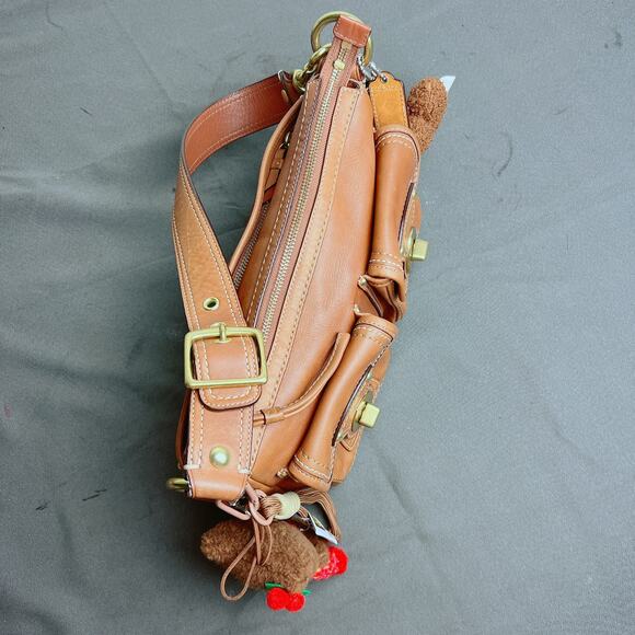 Coach Vintage Y2K Legacy Turnlock Shoulder Bag F12868 - Picture 9 of 10